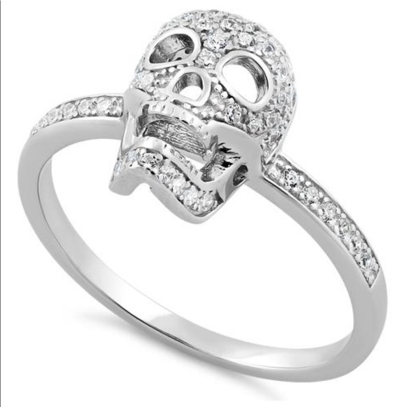 Silver Skull Ring - Picture 1 of 6